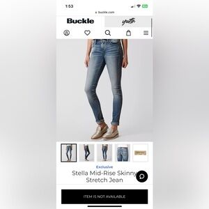 BKE Stella Mid-Rise Stretch Skinny Jean